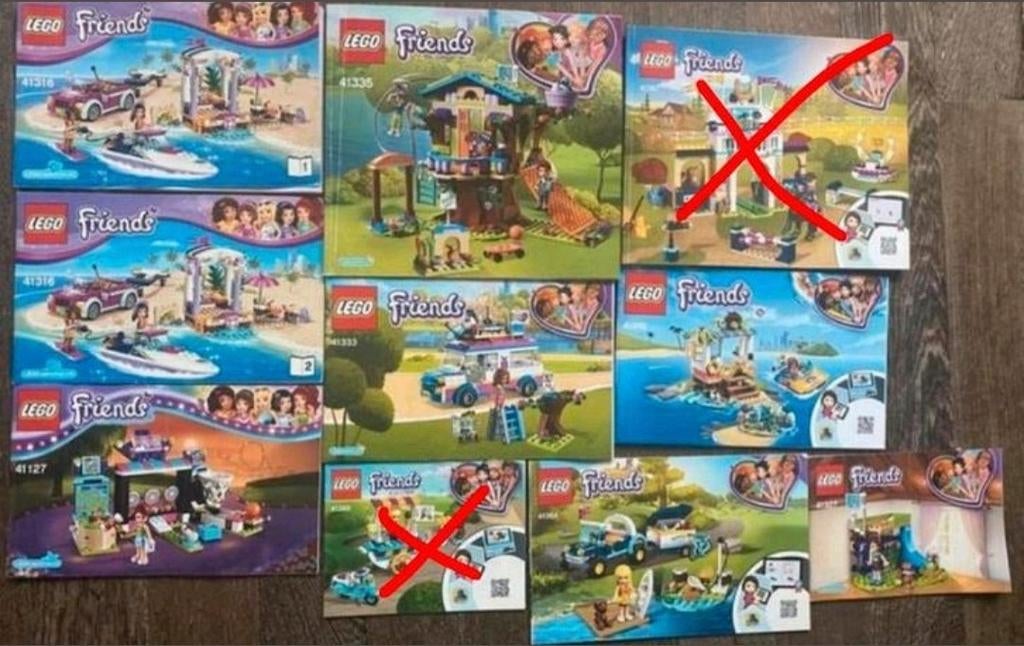 Lego Friends gesorteerde Bundel - 7 Setjes, Ophalen of Verzenden, Gebruikt, Complete set, Lego