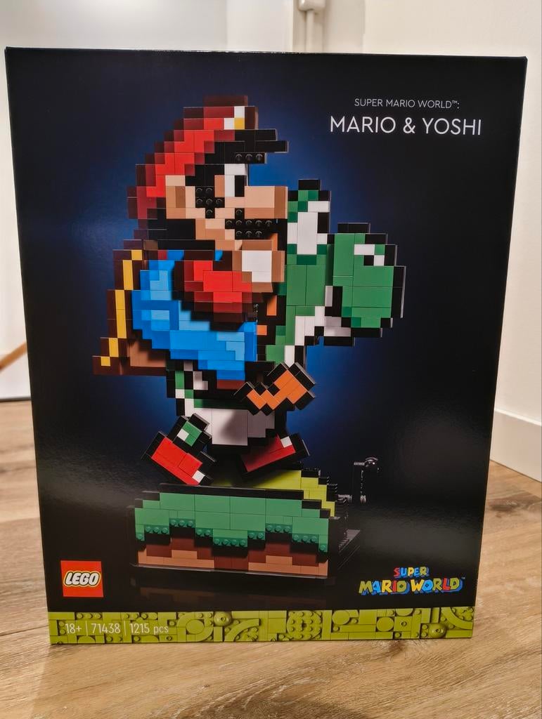 LEGO Super Mario Mario & Yoshi 71438 Nieuw Gesealed, Ophalen of Verzenden, Nieuw, Complete set, Lego