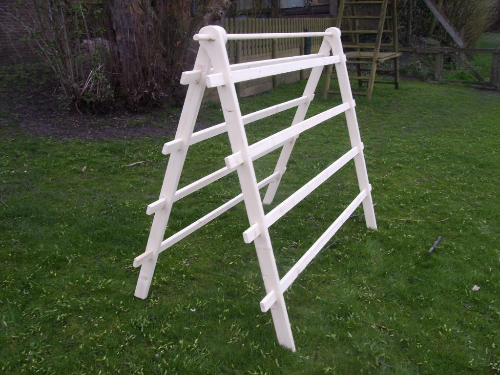 [ Rak ] Grenen houten Wasrek - Droogrek - Linnenrek, Ophalen of Verzenden, Nieuw, Overige typen