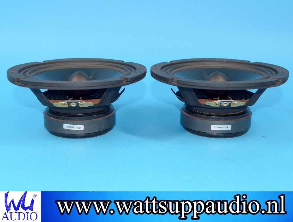 Hertz HV165 6.5'' midrange speakers 165mm /16.5cm, Gebruikt, ., Ophalen of Verzenden, .