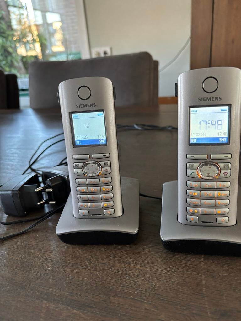 Siemens Gigaset Draadloze Telefoons - Set van 2, Ophalen, Gebruikt, 2 handsets