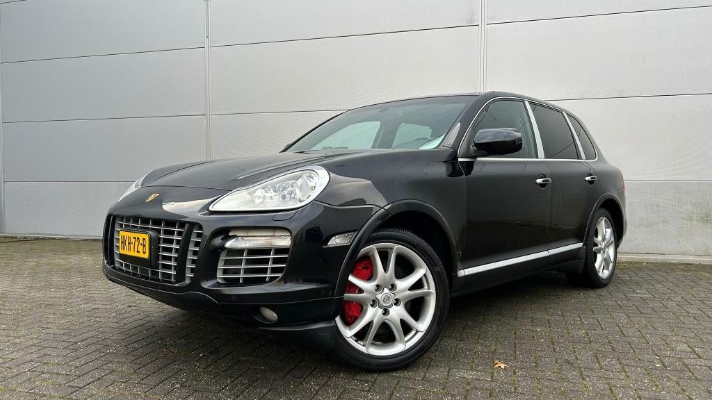 Porsche Cayenne 4.8 Turbo Aut, Alcantara, Schuifdak, 1e Eig, Auto's, Porsche, Automaat, Cayenne, 501 pk, Zwart