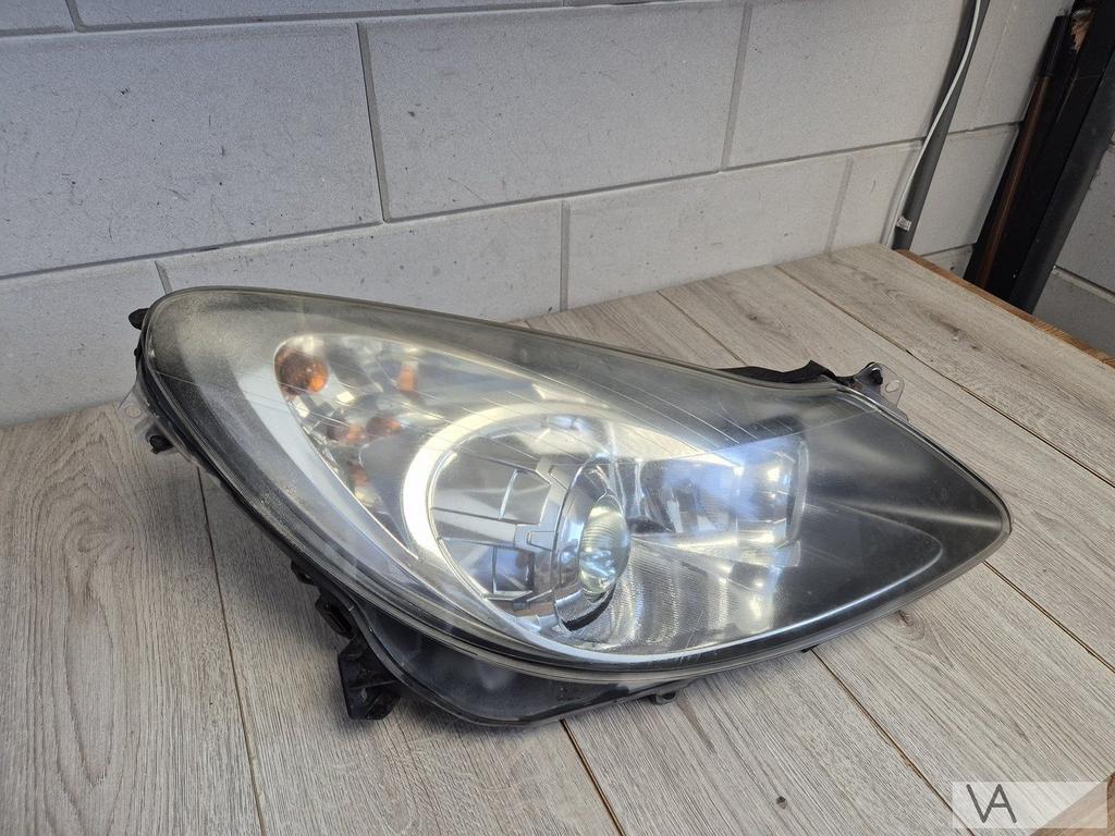 Opel Corsa D 2006 -2010 koplamp rechts met lens AFL 13186386, Auto-onderdelen, Verlichting, Gebruikt, -, -, Opel