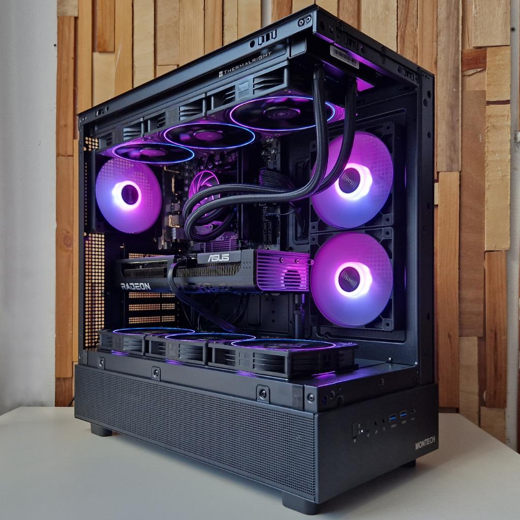 RX 9070 XT, 2TB, 7800X3D | High-end PC, Computers en Software, Desktop Pc's, Nieuw, 4 Ghz of meer, SSD, 32 GB, Met videokaart