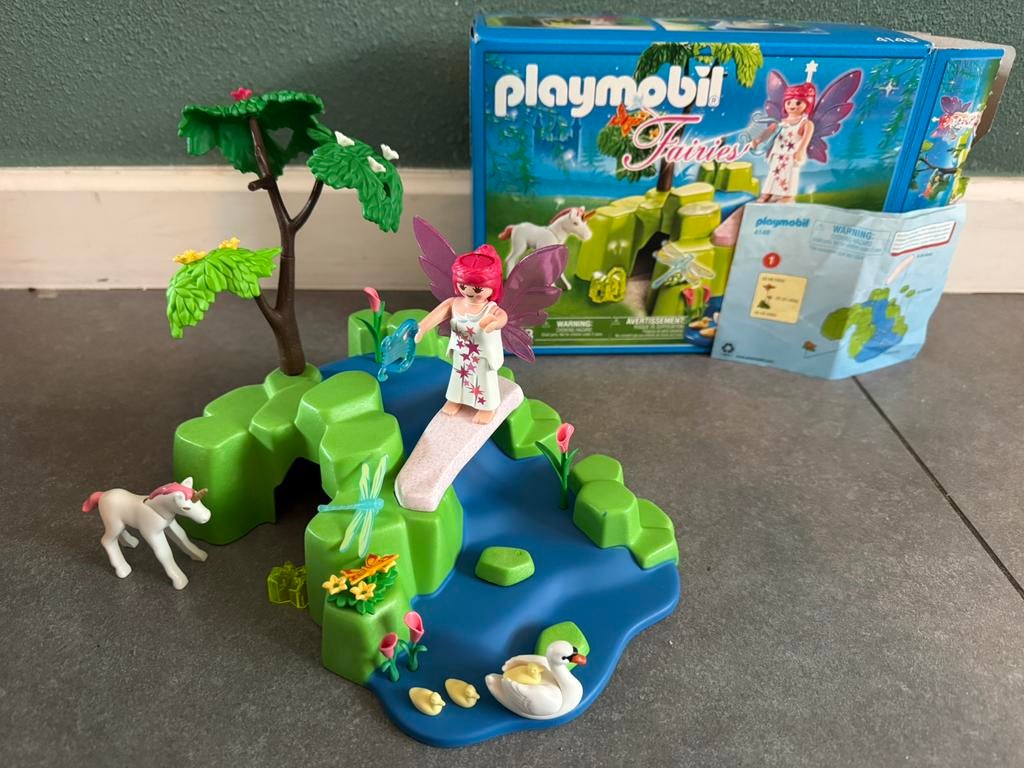Playmobil compactset feeëntuin 4148, Ophalen of Verzenden, Zo goed als nieuw