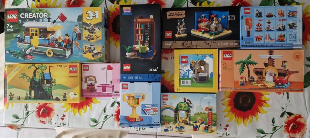 Diverse LEGO Sets - Creator, Ideas, en meer!, Ophalen of Verzenden, Nieuw, Complete set, Lego