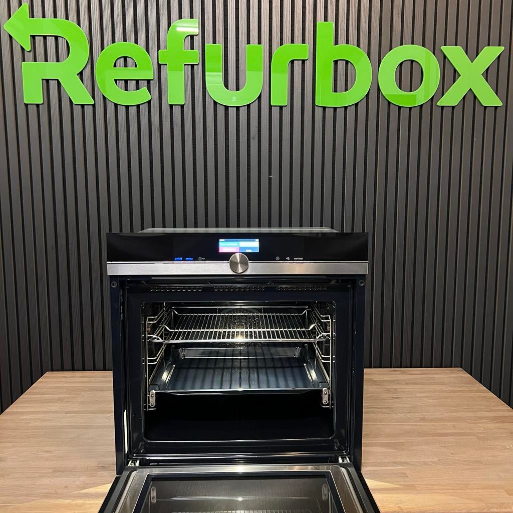 Siemens IQ700 inbouw combi magnetron oven, Ophalen, Siemens, Refurbished, Oven met grill