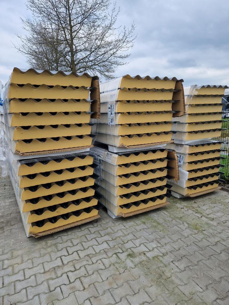 Golfpanelen Sandwichpaneel Isolatiepanelen Golfprofiel Roof