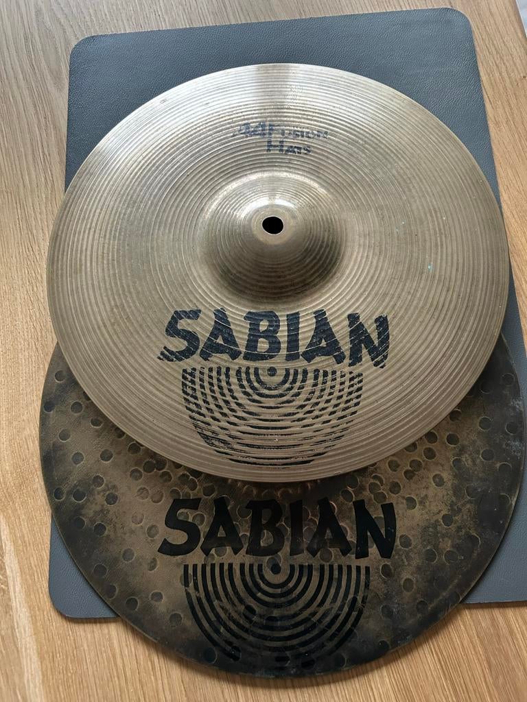 Sabian 14" AA Fusion Hihat Bekkens, Ophalen, Gebruikt, Overige merken