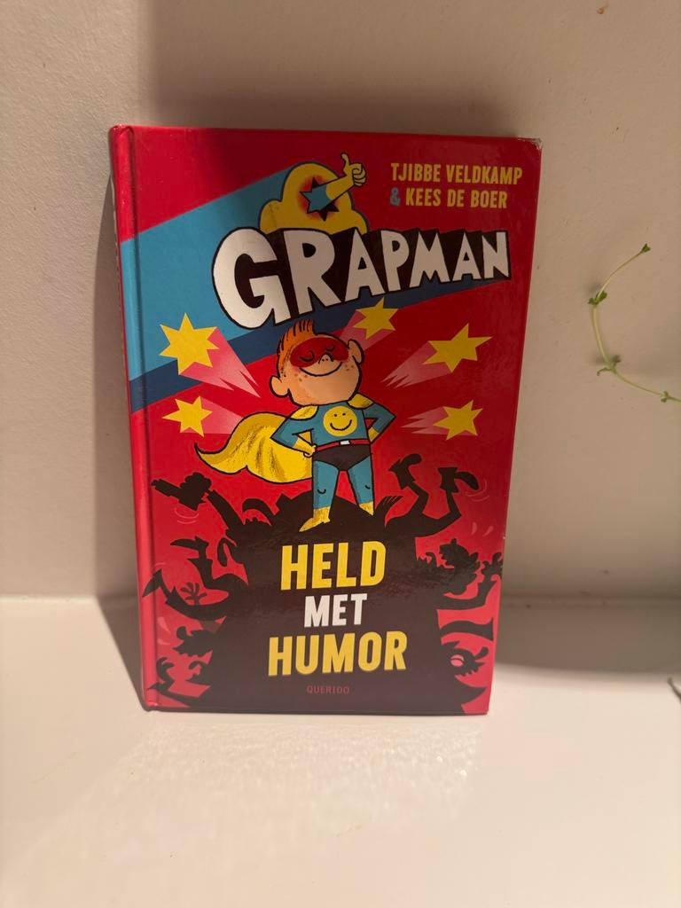 Grapman - Held met Humor - Tjibbe Veldkamp, Boeken, Ophalen of Verzenden, Zo goed als nieuw, Fictie algemeen