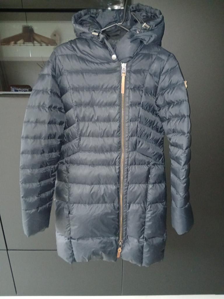 Moscow dames jas maat M, Ophalen of Verzenden, Gedragen, Maat 38/40 (M), Blauw