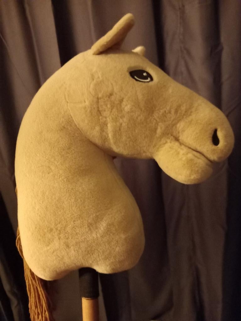 Hobbyhorse met hoofdstel - bijna nieuw!, Ophalen, Zo goed als nieuw, Jongen of Meisje
