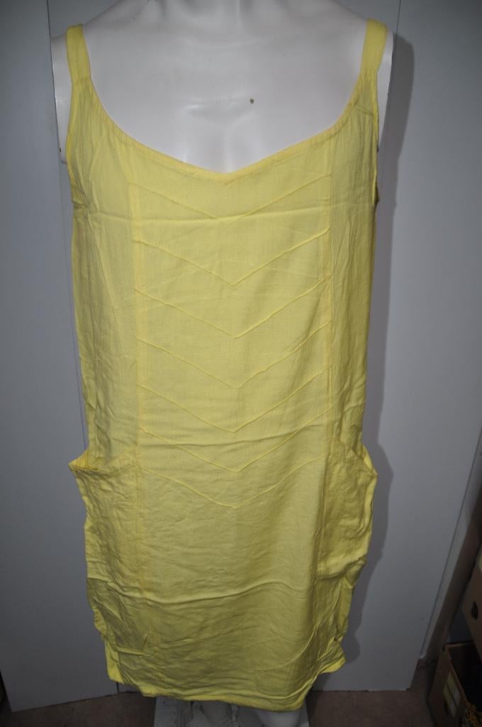 C12C Jurk maat L / XL Geel, Geel, Maat 46/48 (XL) of groter, Ophalen of Verzenden, Zo goed als nieuw