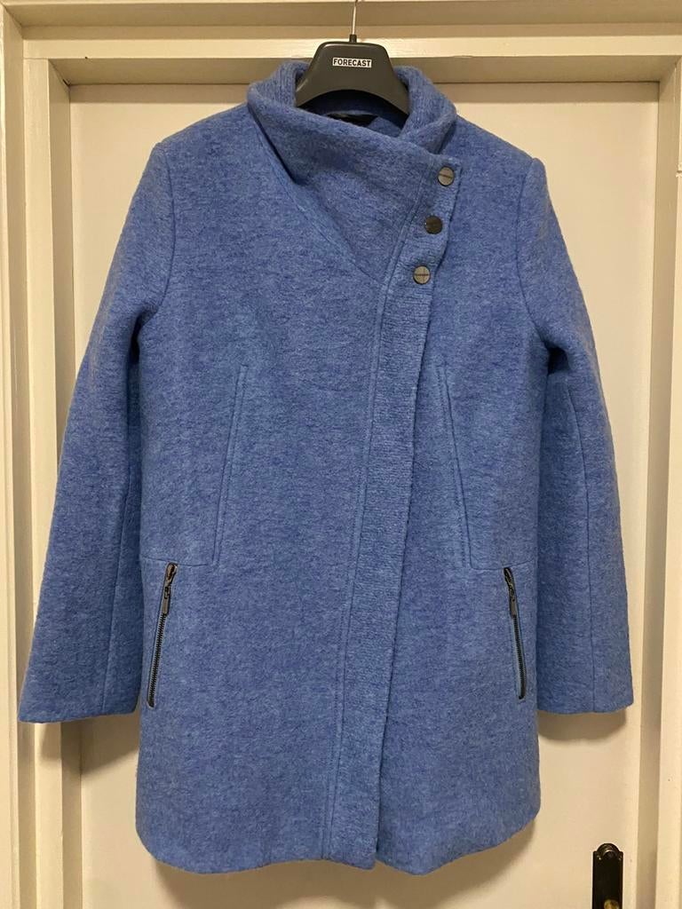 BEAUMONT WOLBLEND WINTERJAS 42 (40)., Ophalen of Verzenden, Gedragen, Maat 42/44 (L), Blauw