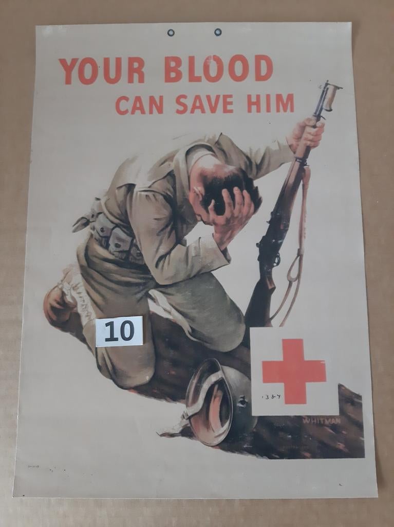 American RED Cross Medical Corps Field Hospital  Medic, Verzamelen, Militaria | Tweede Wereldoorlog, Ophalen of Verzenden, Amerika