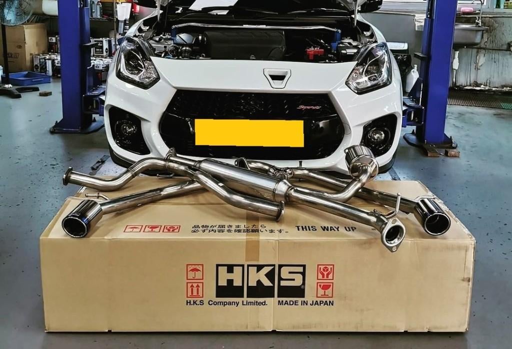 HKS Hi Power Spec L II Uitlaat Suzuki Swift Sport ZC33S 17+, Auto diversen, Tuning en Styling, Ophalen of Verzenden