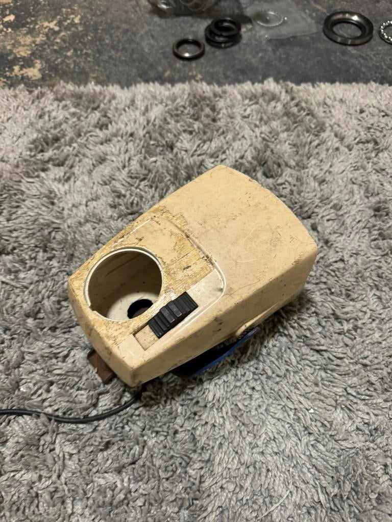 Vespa Ciao SC koplamp Oldtimer met beugel, Ophalen of Verzenden, Zo goed als nieuw, Koplamp, Overige merken