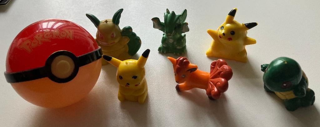 pokemon - pokemon poppetjes - pichatsu - pokemon bal, Ophalen of Verzenden, Gebruikt, Overige typen