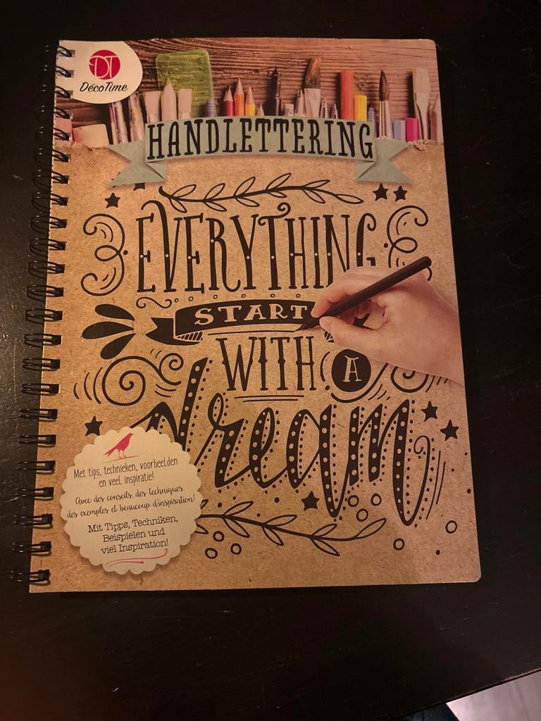 Handlettering boek - Nieuw!, Ophalen of Verzenden, Nieuw