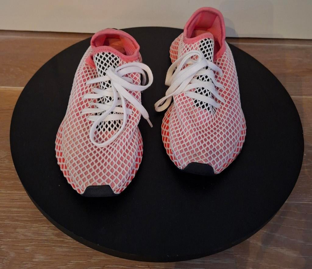 Adidas Deerupt Runner Chalk Pink - Maat 38 2/3, Adidas, Ophalen of Verzenden, Roze, Sneakers of Gympen