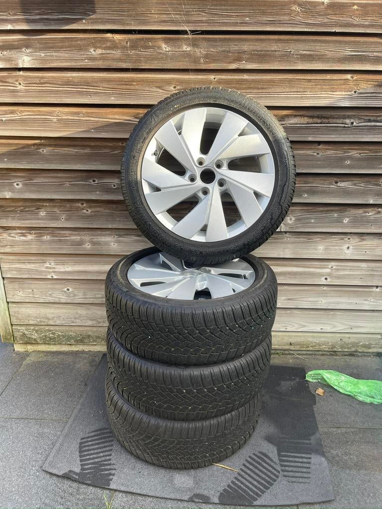 Golf 7 8 velgen winterset, Ophalen, Velg(en), 16 inch, Winterbanden