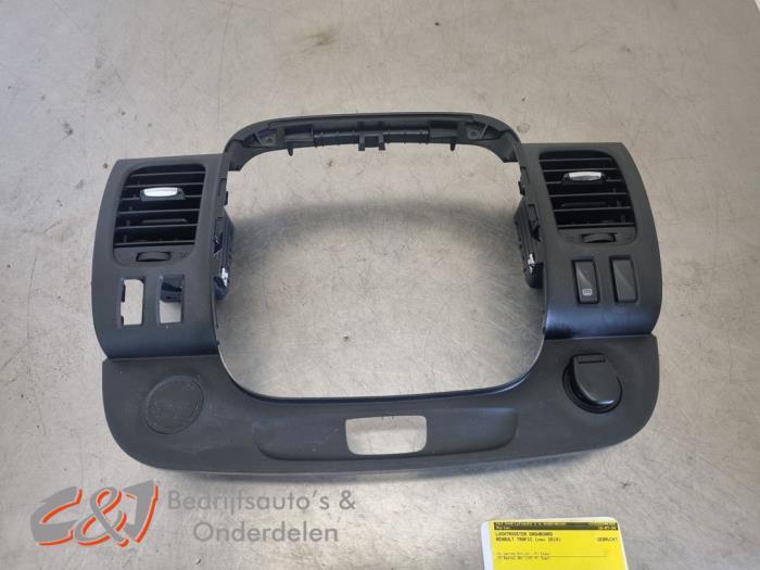 Luchtrooster Dashboard van een Renault Trafic