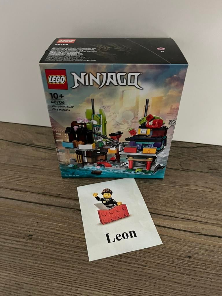 Lego Ninjago 40706 Micro NINJAGO stadsmarkten - Nieuw!, Ophalen of Verzenden, Nieuw, Complete set, Lego