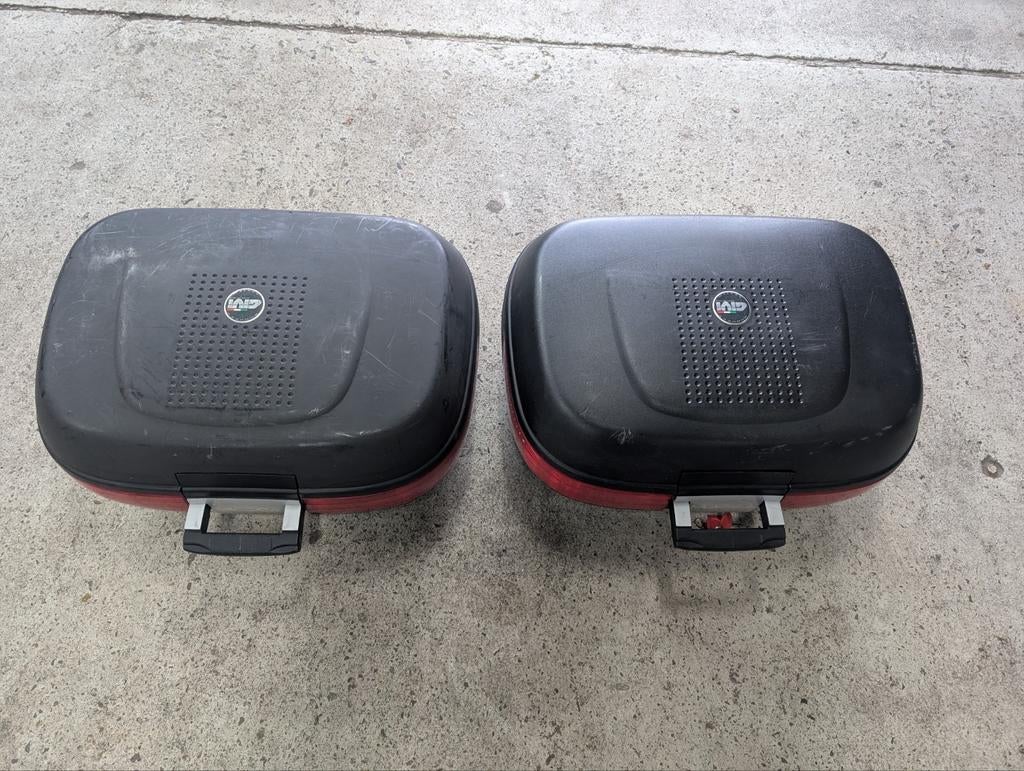 Zijkoffers of topkoffer GIVI Maxia 46 liter., Motoren, Ophalen, Gebruikt