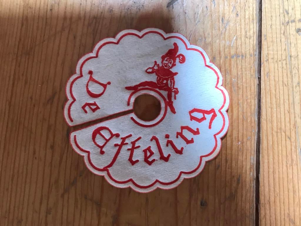 Hele oude efteling druppelvanger, Ophalen of Verzenden, Zo goed als nieuw