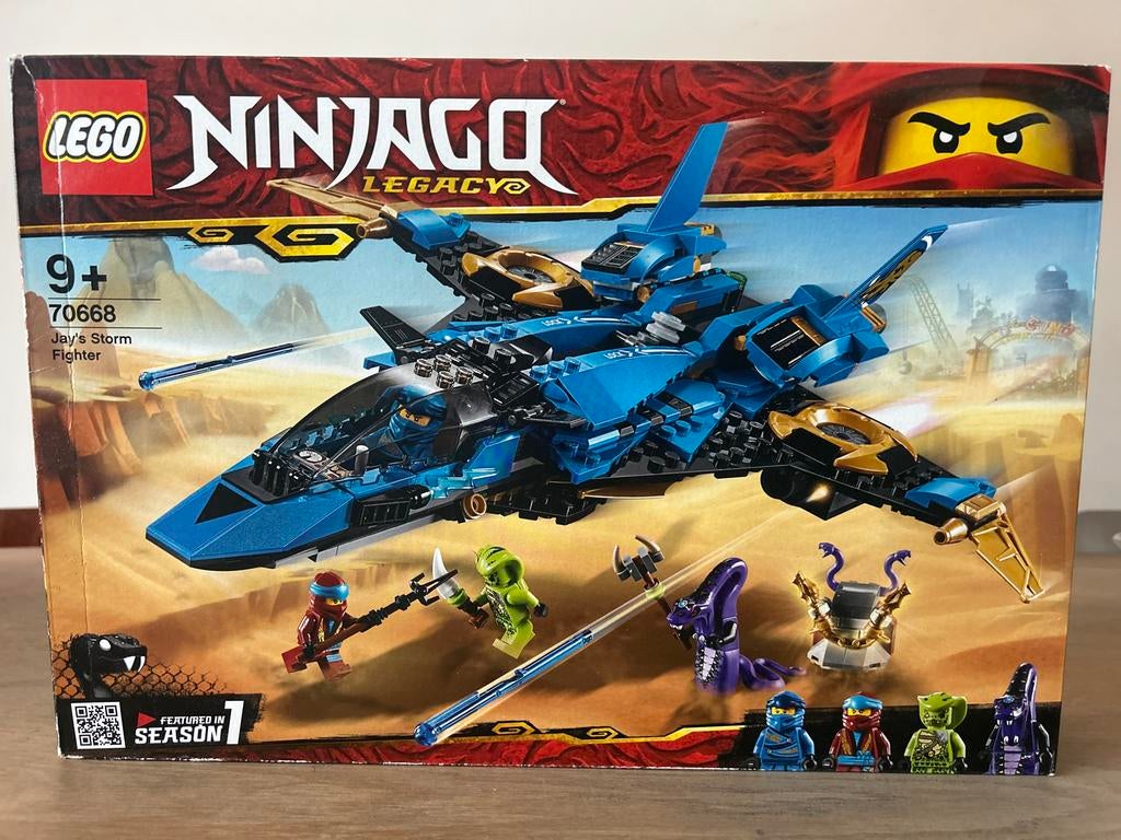 LEGO NINJAGO 🥷 70668 Jay's Storm Fighter, Kinderen en Baby's, Speelgoed | Duplo en Lego, Ophalen of Verzenden, Zo goed als nieuw