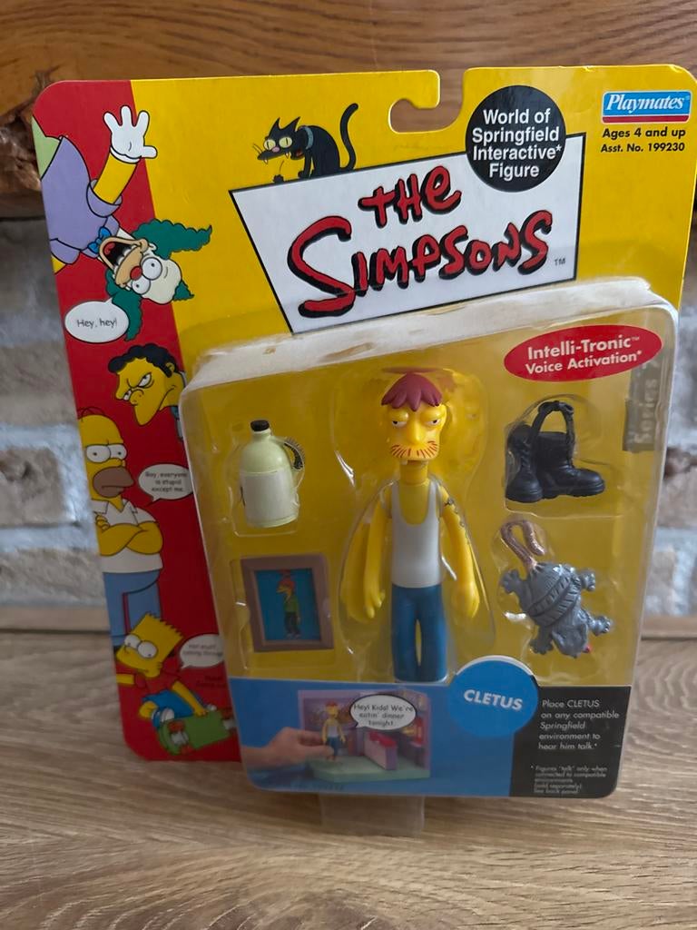 The Simpsons Cletus Playmates Figuur, Ophalen of Verzenden, Nieuw