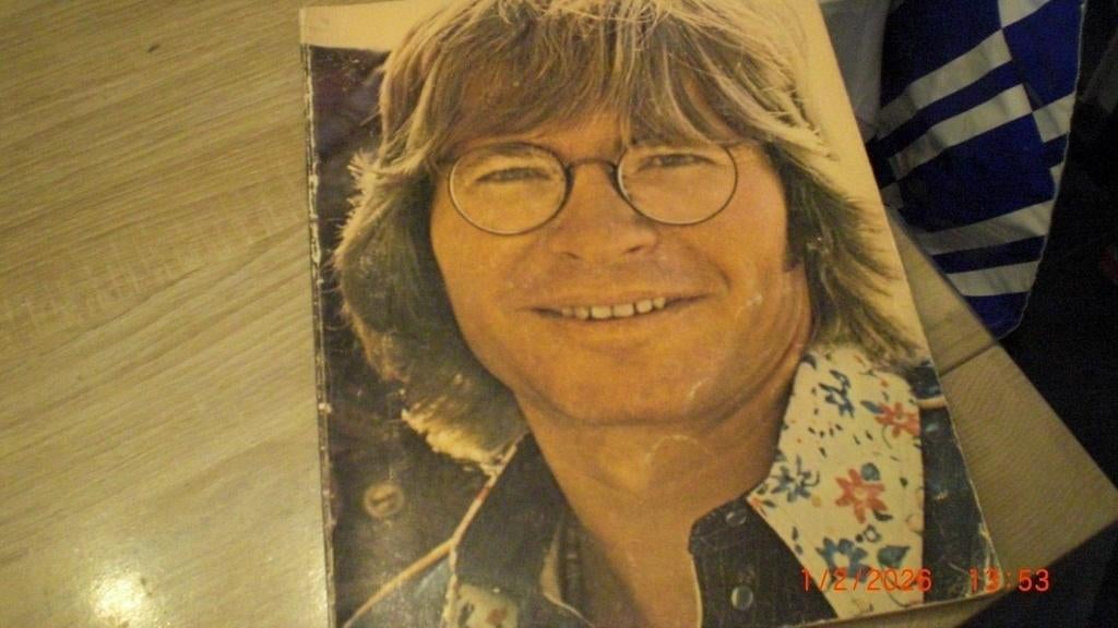 John Denver Notenboek, Ophalen of Verzenden, Gebruikt, Foto of Kaart