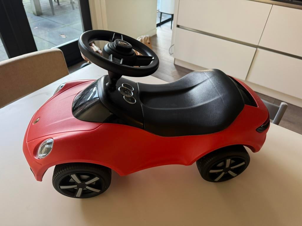 Porsche rode loopauto, Kinderen en Baby's, Speelgoed | Buiten | Accuvoertuigen, Zo goed als nieuw, Ophalen