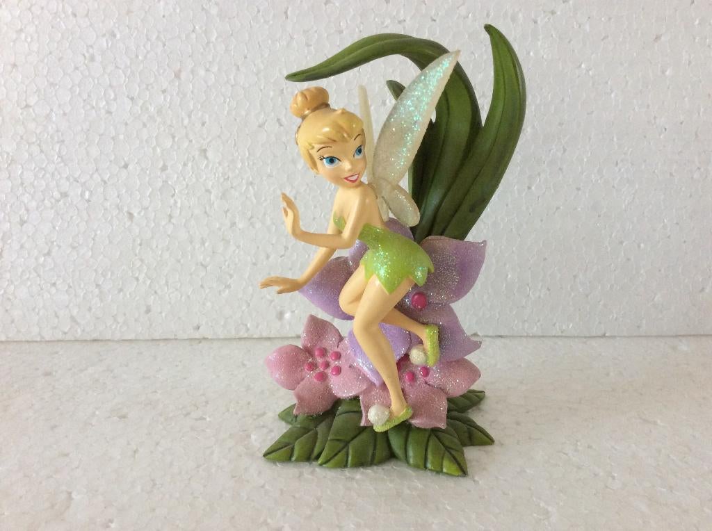 Disney beeld - tinkerbell, Ophalen of Verzenden, Peter Pan of Pinokkio, Zo goed als nieuw, Beeldje of Figuurtje