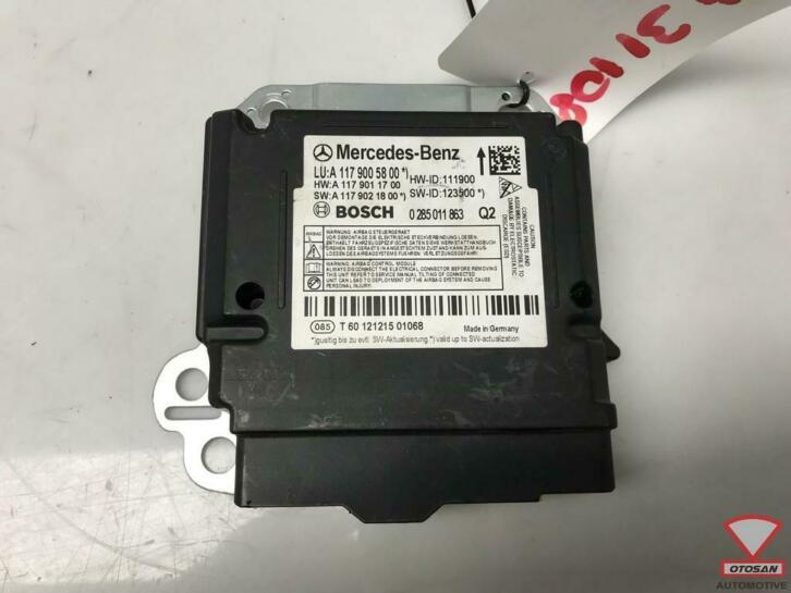 mercedes a b cla gla airbag module a1179005800, Gebruikt, Mercedes-Benz AG, Mercedes-Benz, Ophalen of Verzenden