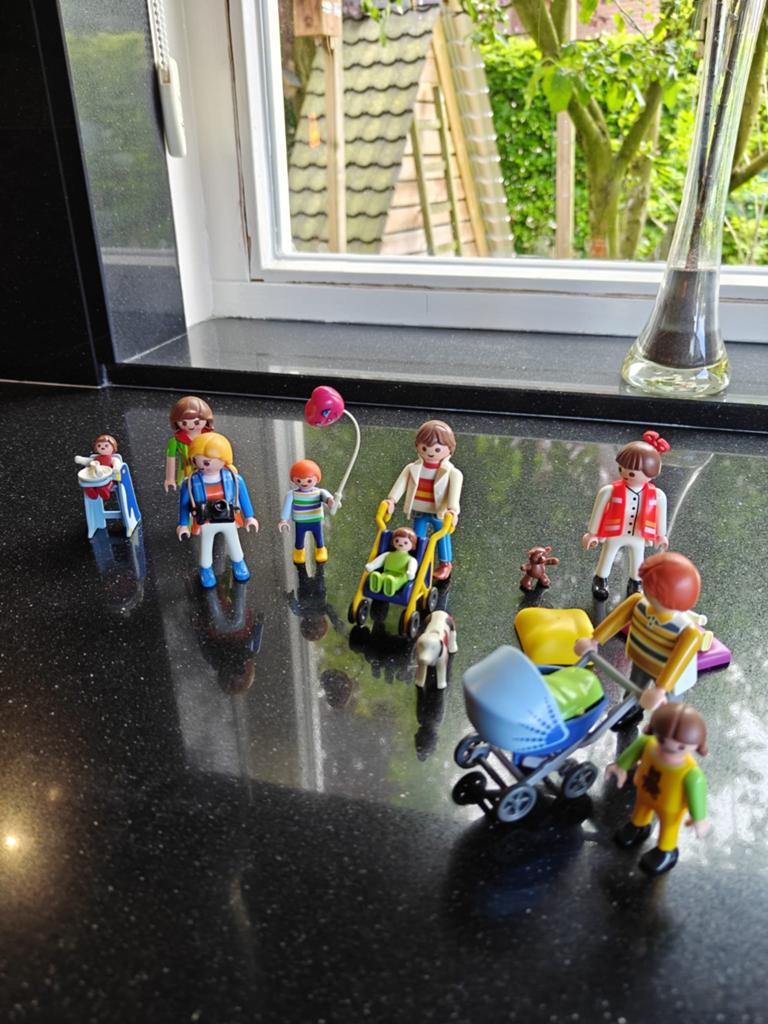 Playmobil familie & kinderen, Ophalen