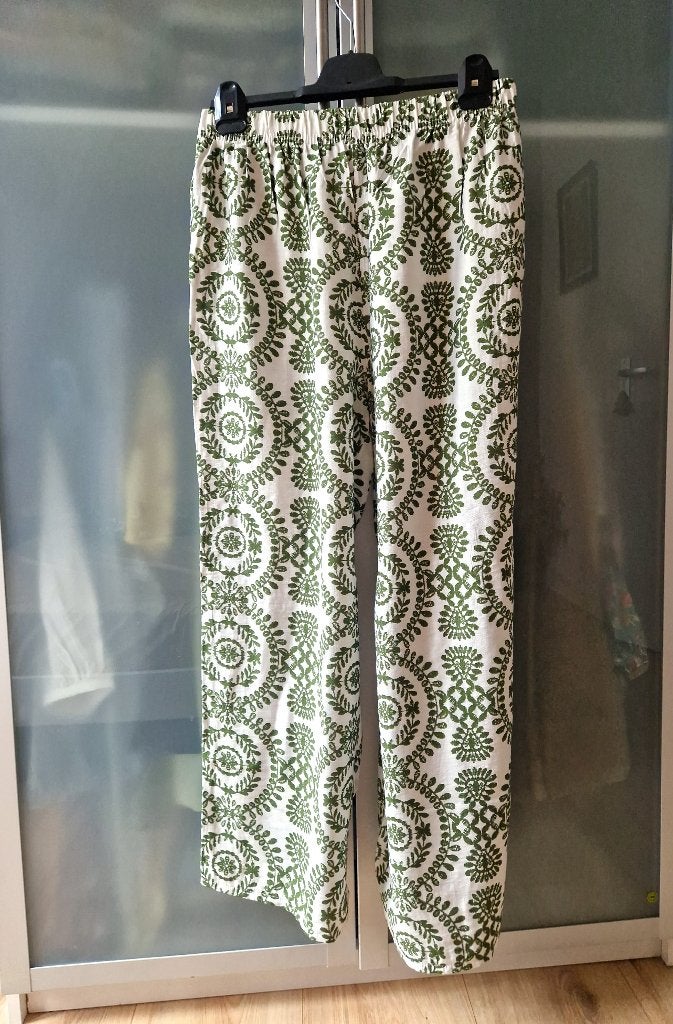 Vero Moda bohemian zomerbroek maat L nieuw, Verzenden, Vero Moda, Wit, Maat 42/44 (L)