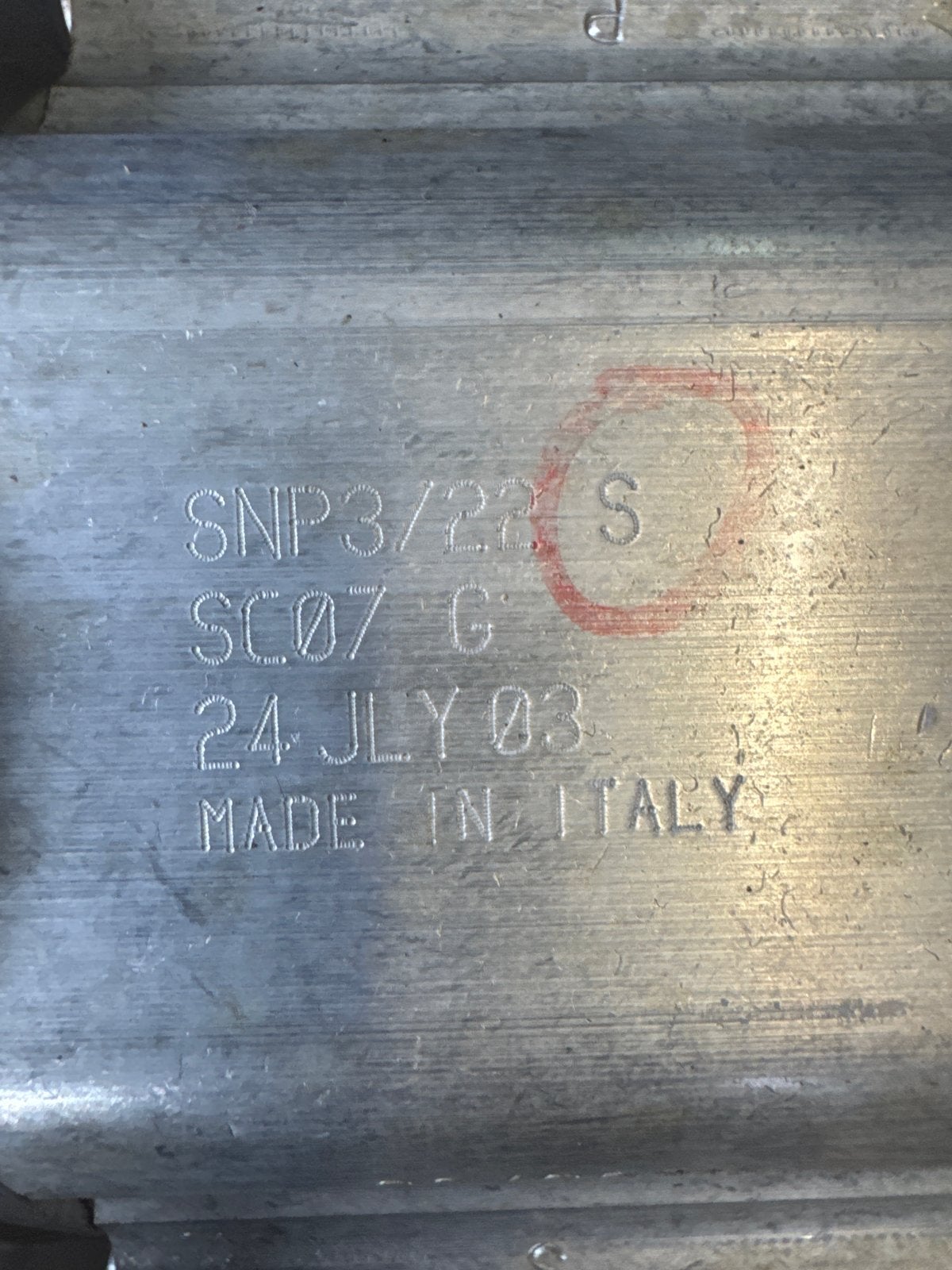 Hydrauliek pomp SNP3/22S - Made in Italy, Ophalen of Verzenden, Gebruikt, Overige typen