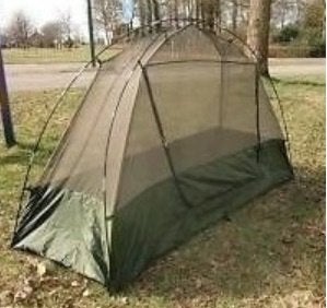 Defensie klamboe enkel dome tent in coyote tas - nieuw, Ophalen of Verzenden, Nieuw, Tot en met 2