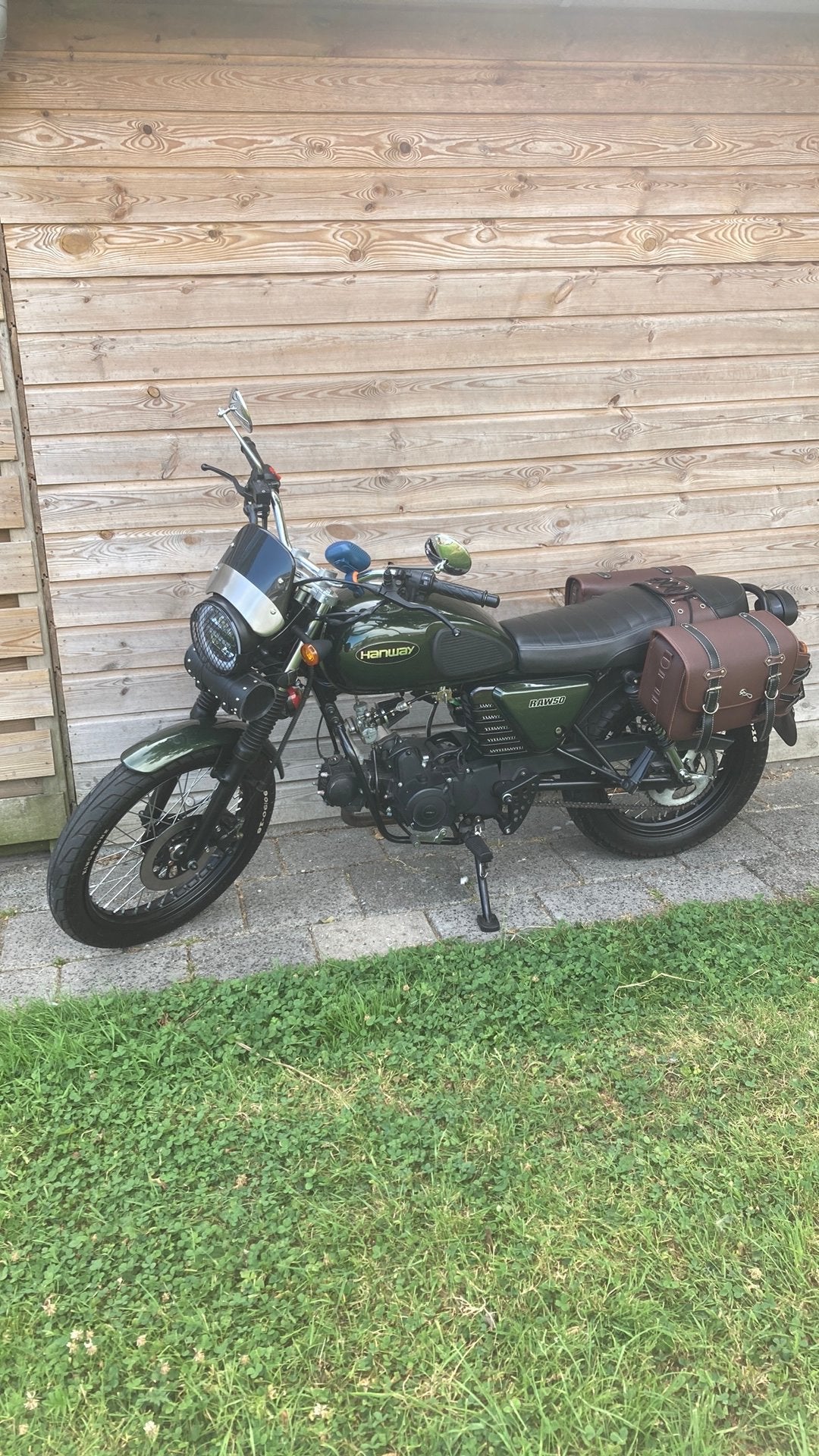 Super leuke Hanway  RAW50, Ophalen, Maximaal 45 km/u, Zo goed als nieuw, 4 versnellingen