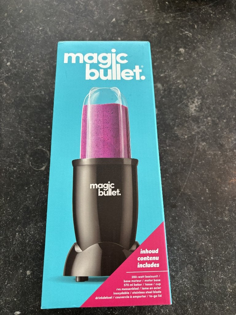Magic Bullet Blender - Compacte en Krachtige Mixer, Ophalen of Verzenden, Nieuw, Blender