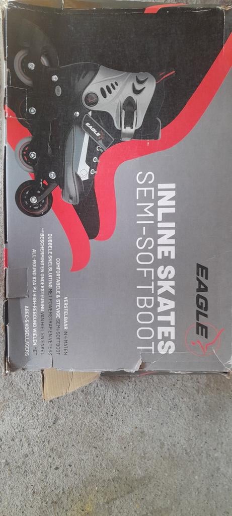 NIEUW Eagle Inline Skates Semi-Softboot - Verstelbaar, Kinderen, Inline skates 4 wielen, Ophalen, Overige merken