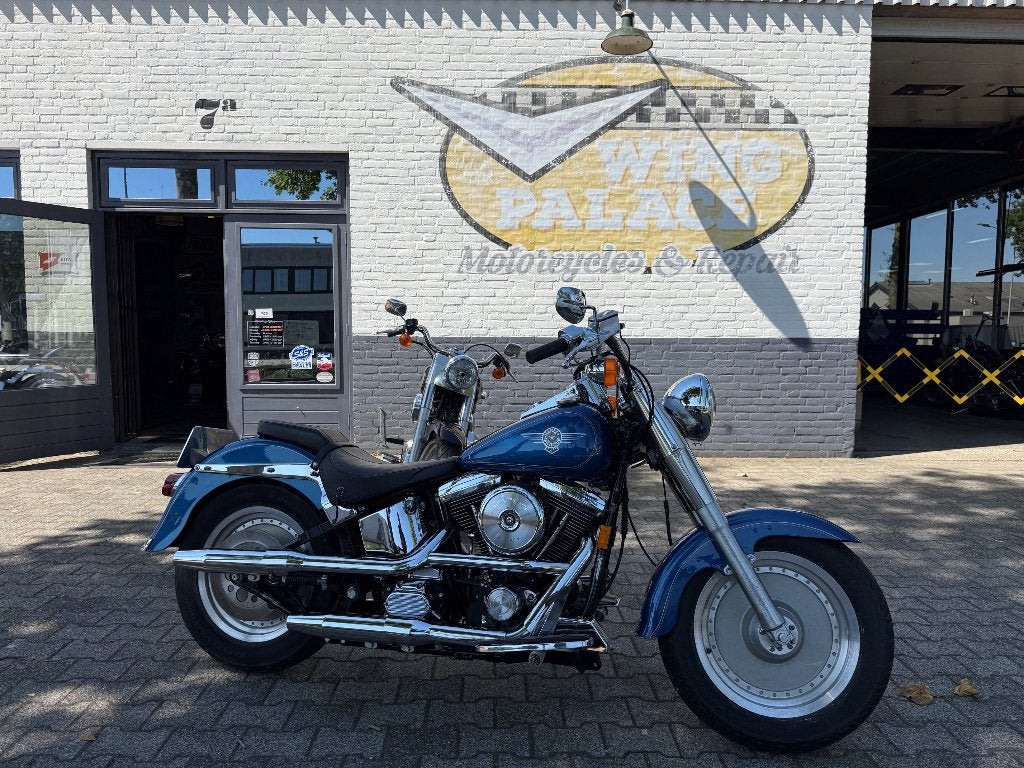 Uniek!!! Harley FLSTF Fatboy. 1e eigenaar, NL ,11250 klm!!!!, Motoren, 2 cilinders, Occasion, 1340 cc, Motorrijbewijs A