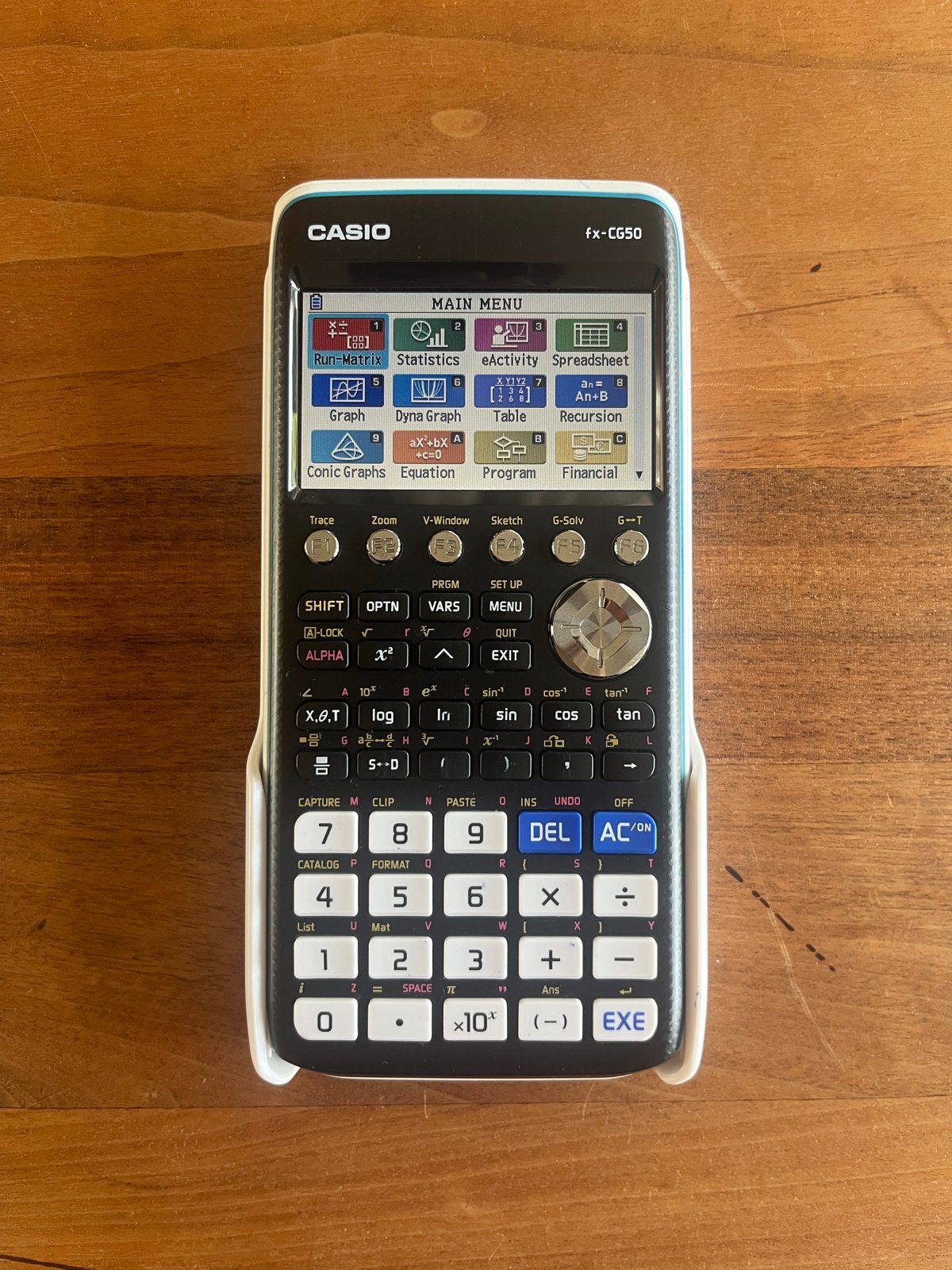 Casio FX-CG50 grafische rekenmachine – uitstekende staat, Diversen, Rekenmachines, Ophalen of Verzenden, Grafische rekenmachine
