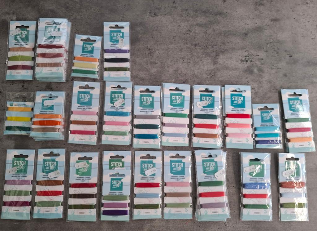 STITCH AND DO Garenkaartje Nieuw € 1.00 p/ st 3 voor € 2,50, Hobby en Vrije tijd, Ophalen of Verzenden, Nieuw, Onderdeel of Toebehoren