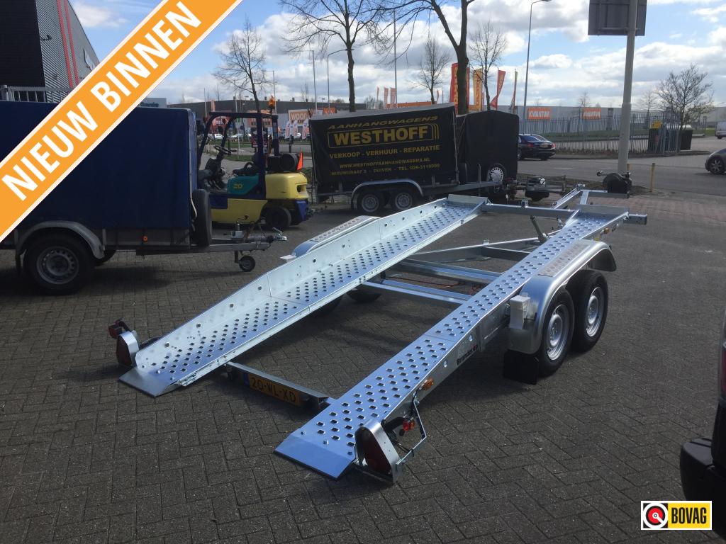 KANTELBARE AUTOTRANSPORTER AUTOAMBULANCE SNEL LADEN/SUPER, Auto diversen, Aanhangers en Bagagewagens, Nieuw