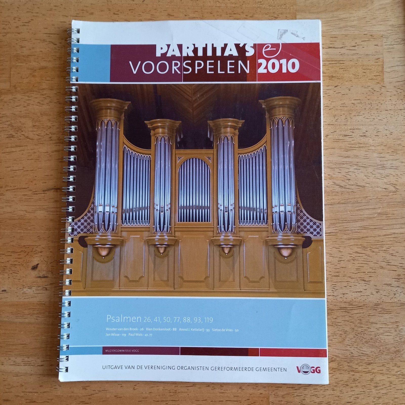 VOGG partita's Voorspelen 2010 - Psalmen voor Orgel, Ophalen of Verzenden, Zo goed als nieuw, Orgel