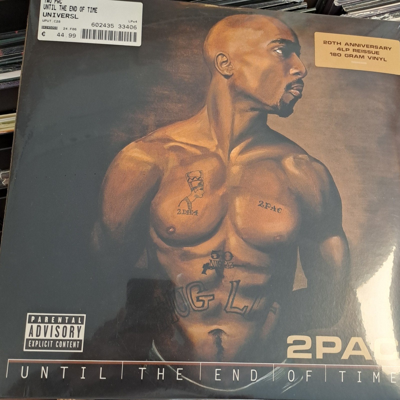 LP 2Pac Until the End of Time Vinyl NEW, Verzenden, 2000 tot heden, Nieuw in verpakking, 12 inch