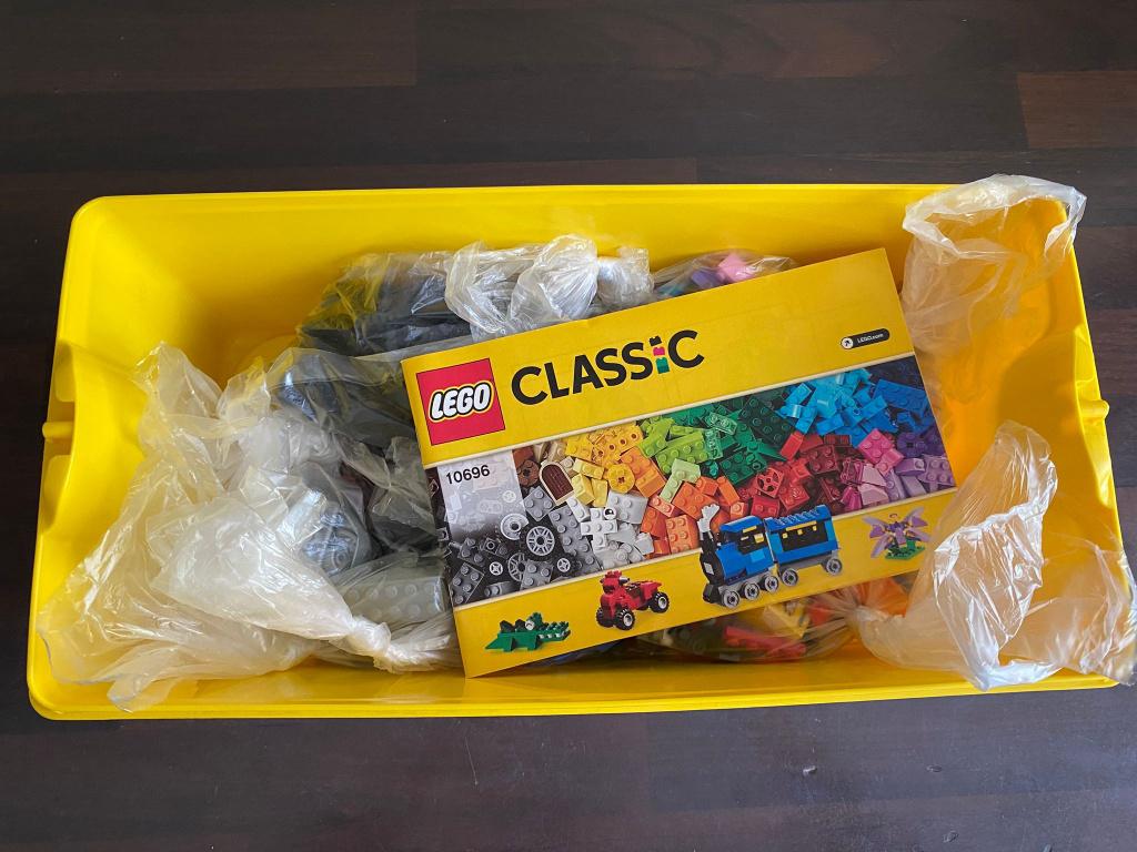 Lego Classic 10696 –creative opbergbox- heel veel stenen!, Compleet, Overige thema's, Lego, Ophalen of Verzenden