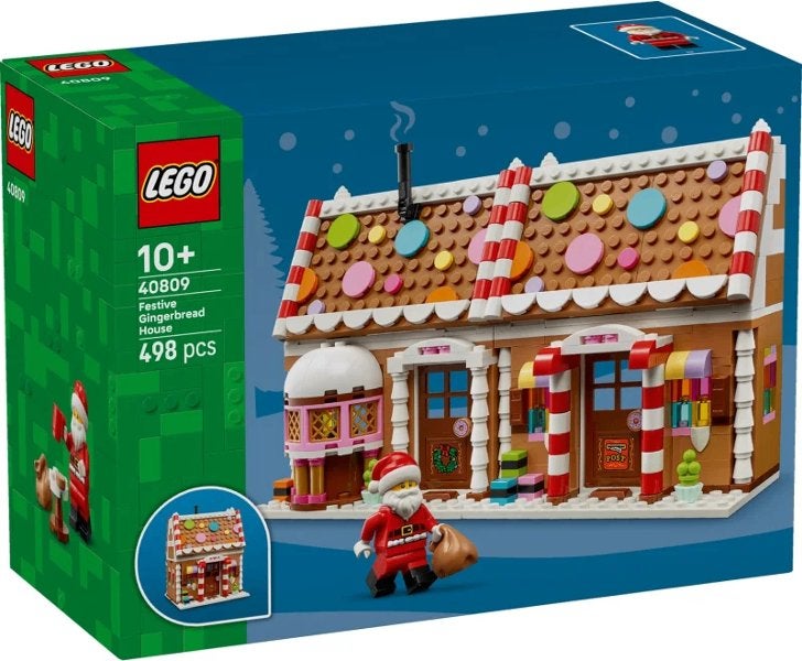 Lego | Winter | Kerst | Winters peperkoekhuisje | 40809, Lego, Overige thema's, Nieuw, https://legohouse.com/en-gb/info/contact-us/